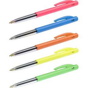 Kuglepen Bic M10 Ultracolors m. Ass. farver
